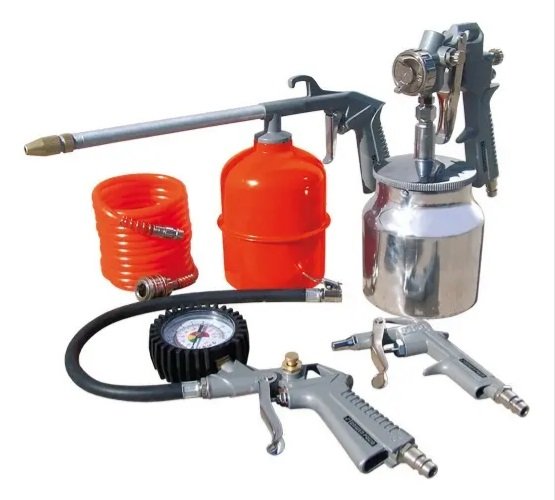 KIT DE 5 ACCESORIOS P/COMPRESOR DP